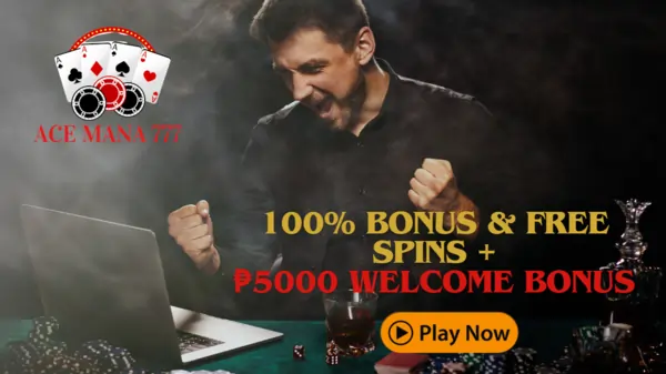 Ace Mana 777 100% Bonus+ Free Spins + 5000 Welcome Bonus